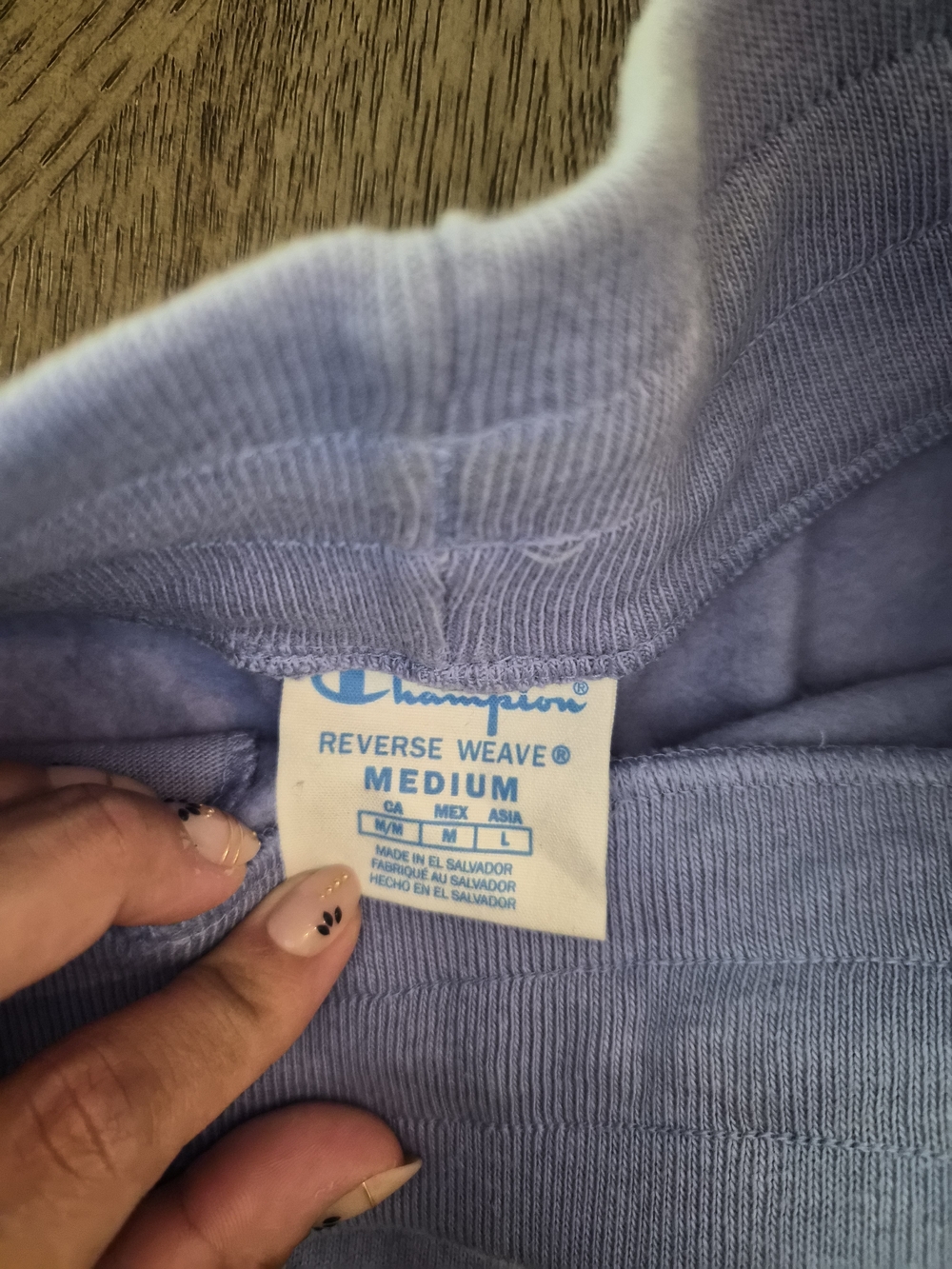 Champion Lavender Terry Athletic Shorts - Women's - Picture 2 of 3